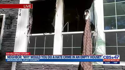 Middleburg house fires at center of hate message, owned by same person