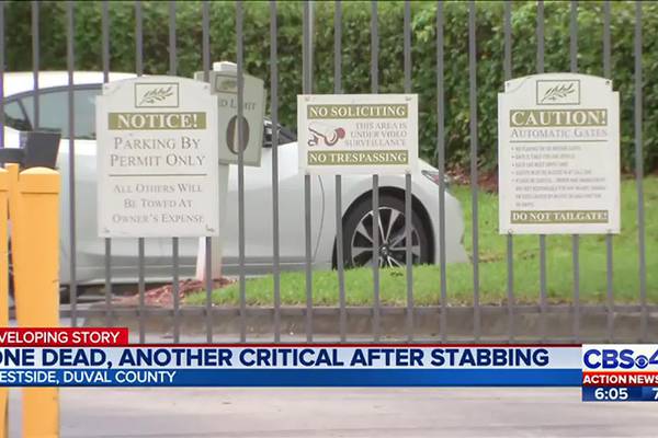 One dead, another critical after stabbing