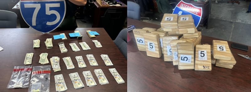 Lowndes and Columbia County deputies seized almost $1 million (street value) in cocaine during a traffic stop on I-7 and I-10.