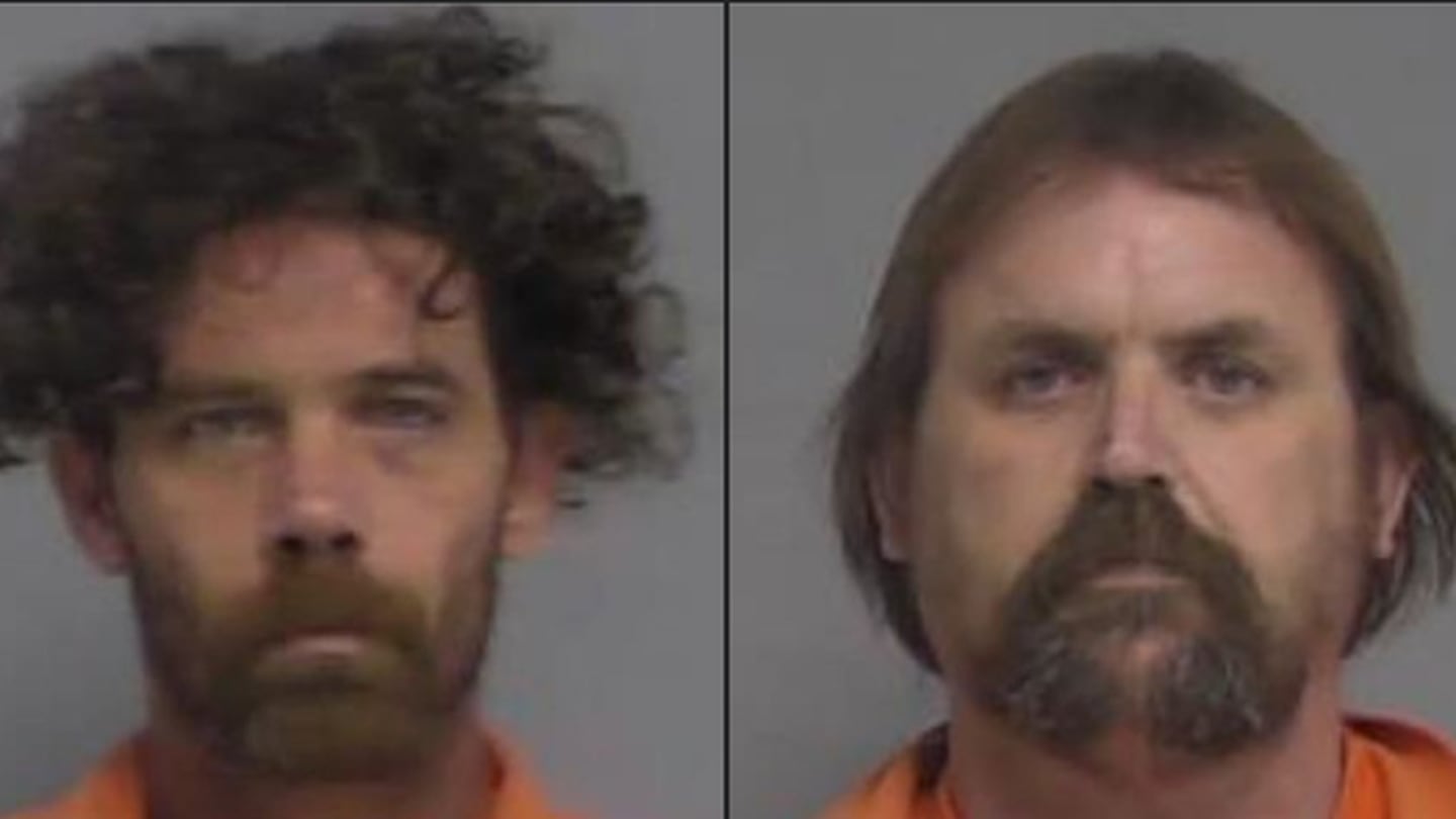 Two Jacksonville men allegedly caught stealing thousands in aluminum, sheriff’s office said