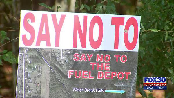 ‘Say no to Fuel Depot’ residents at odds about potential Fuel Depot coming to Northwest Jacksonville