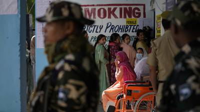 Voting for local government opens in Indian-controlled Kashmir for first time after losing autonomy