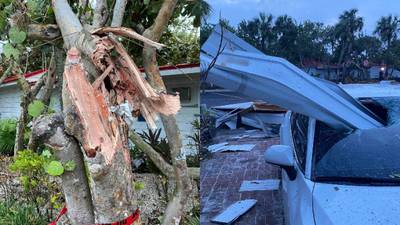 NWS confirms EF2 tornado moved through Palm Coast damaging homes, cars