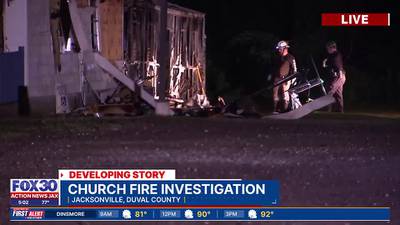 JSO, Fire Marshal investigating fire at Believer’s Joy Worship Center