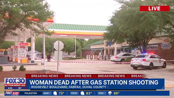 Woman dead after gas station shooting