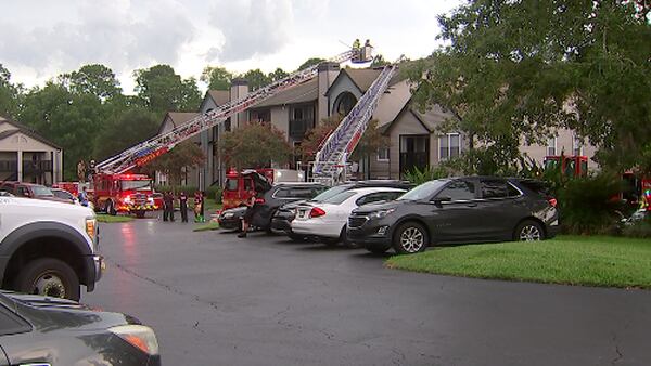 Crews repairing damage day after fire at Southside apartment complex