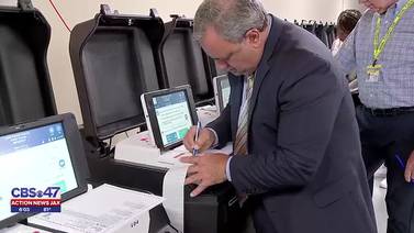 Duval County Supervisor of Elections Office test voting machines for accuracy ahead of primary