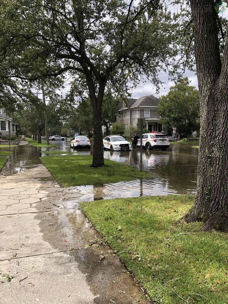 Standing water in Jacksonville neighborhood