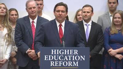 DeSantis announces major changes to in-state tuition, tenure policies for college professors