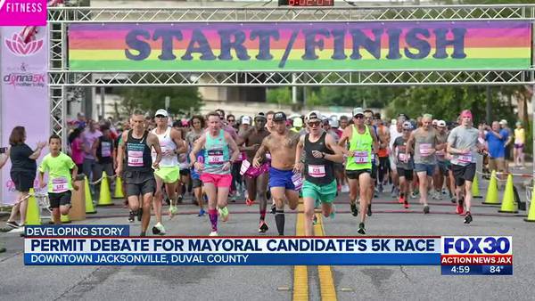 ‘It’s punishment politics:’ City of Jacksonville pushes DONNA Foundation to reschedule 5K race