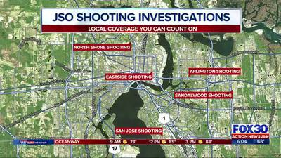 Weekend Violence: At least 5 shootings leave 2 dead, several injured over weekend, JSO says