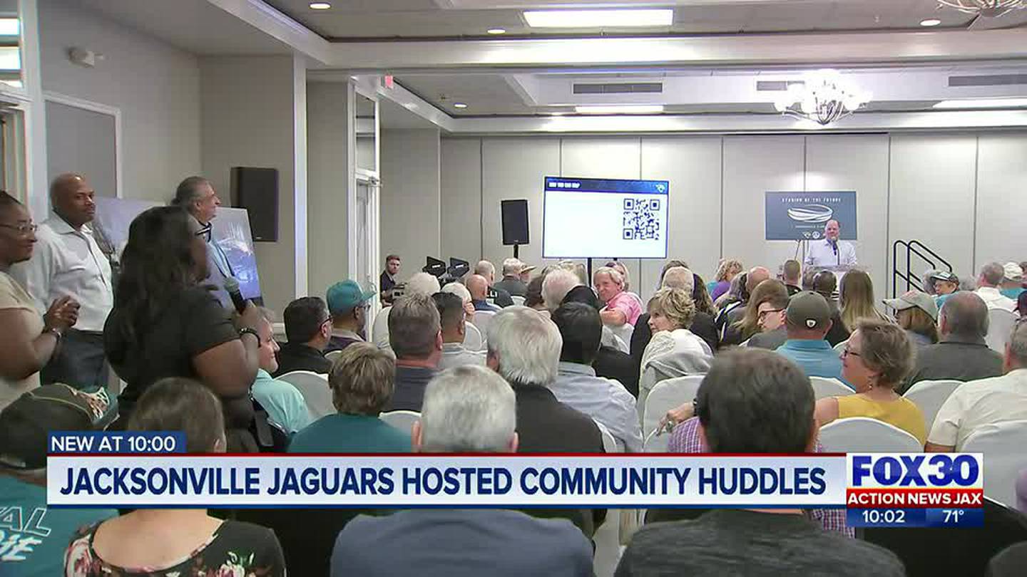 Jaguars host second community event to discuss $2 billion stadium revision  project – Action News Jax