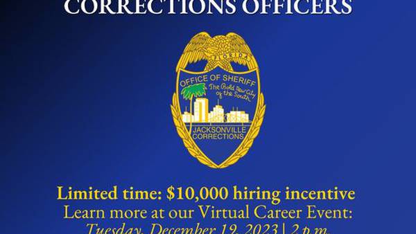 JSO hosting virtual hiring event for correctional officers