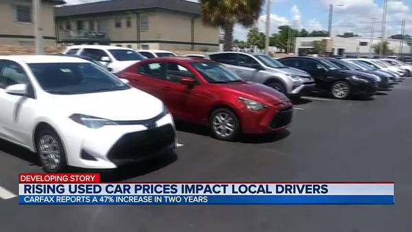 Used car prices up by nearly 50% nationwide