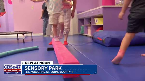 ‘It’s like my second home basically:’ Sensory gym open for kids of all ages in St. Augustine