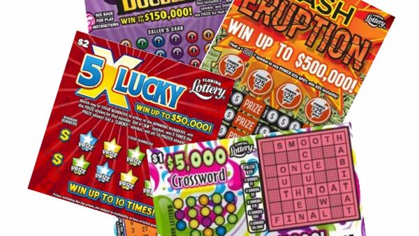 August heats up with four new scratch-off games from the Florida Lottery