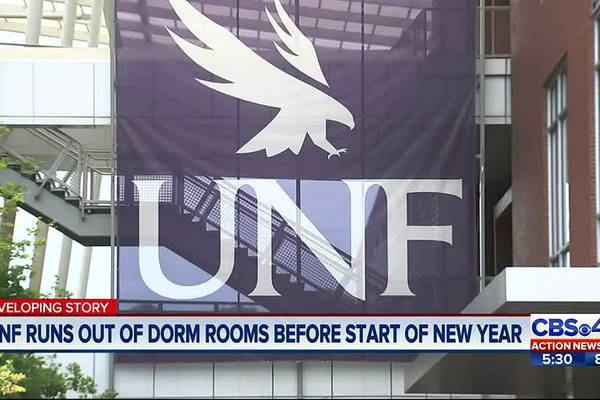 UNF runs out of dorm rooms before start of new year