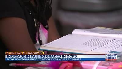 More “D” and “F” grades being handed out to Duval County Students