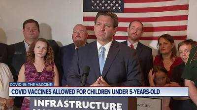 ‘The White House is lying about it’: DeSantis denies claims Florida reversed course on child vaccine