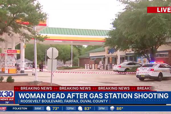 Woman dead after gas station shooting