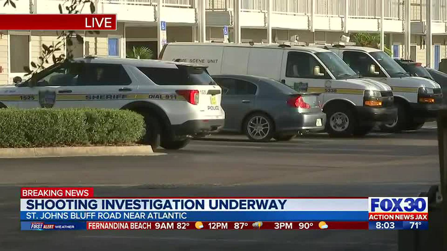 Shooting Investigation Underway Action News Jax 