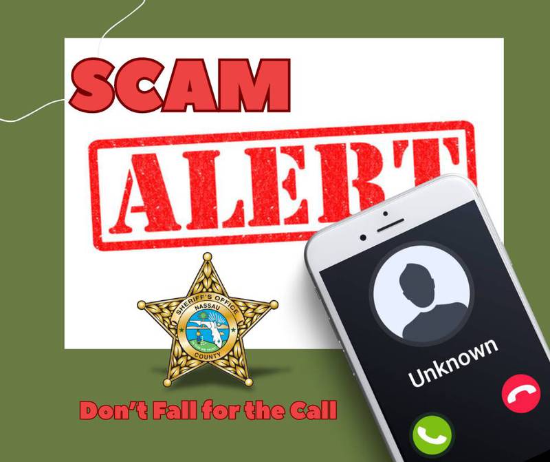 The Nassau County Sheriff's Office has issued a scam alert where the caller talks about missing jury duty.