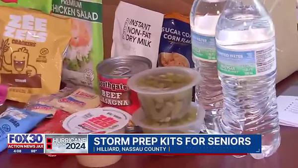 Dozens of Nassau County seniors now have vital supplies in case of a hurricane thanks to meal kits