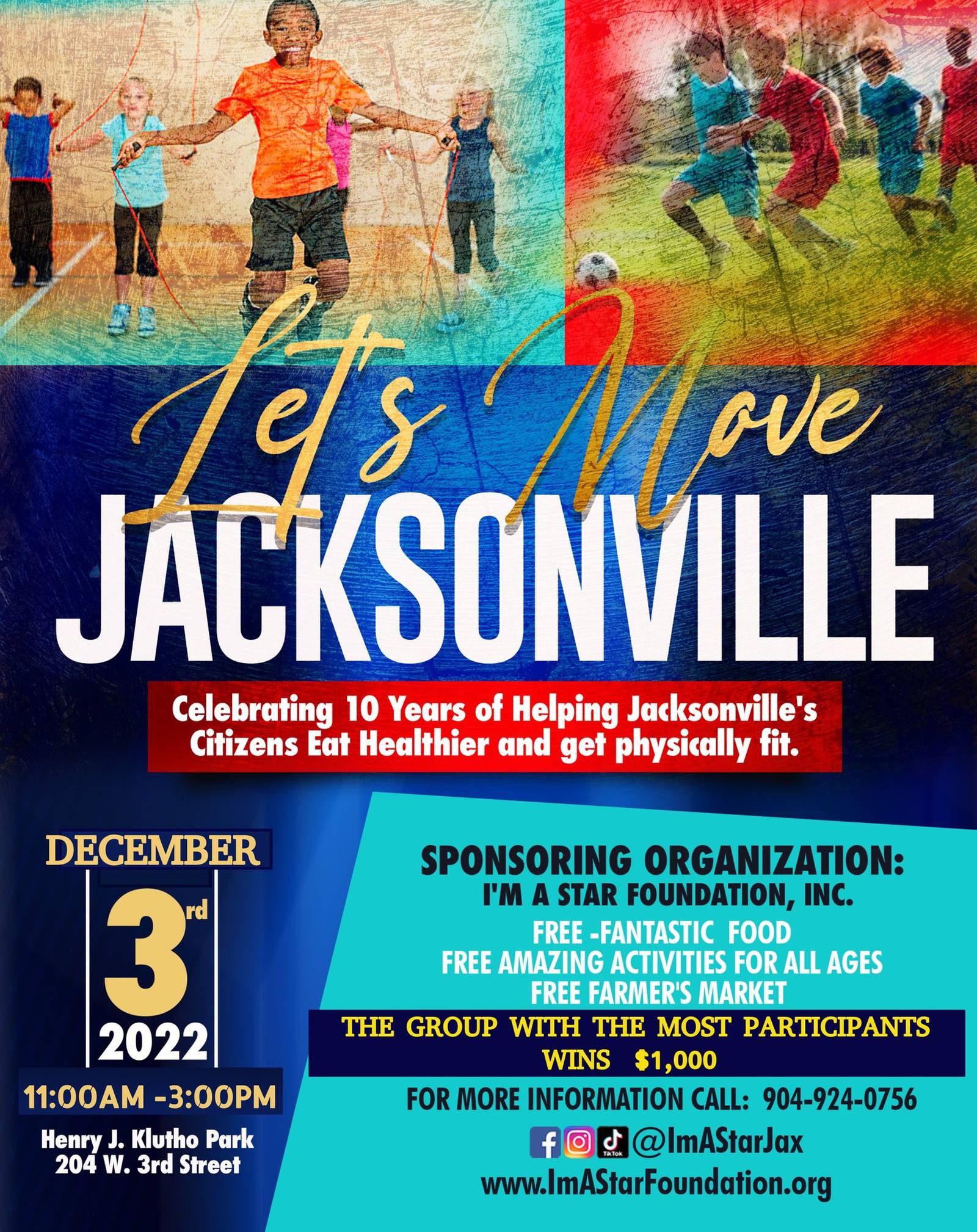 I’m A Star Foundation hosts 10th annual ‘Let’s Move Jacksonville!’ this