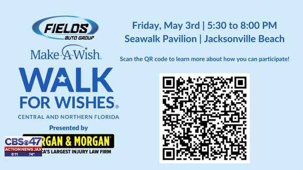 Action News Jax’s Chandler Morgan to emcee Make-A-Wish’s Walk For Wishes