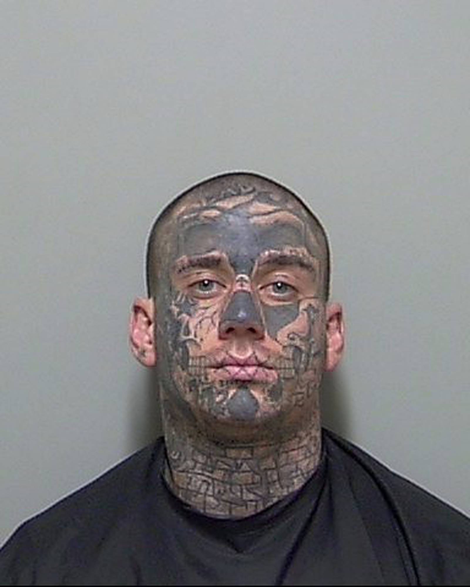 Viral Florida man with numerous face tattoos gets new mugshot Action