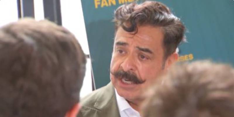 Jaguars owner Shad Khan reacts to question about 50-50 partnership for stadium deal