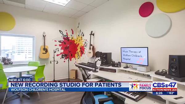 Action News Jax Family Focus: New recording studio for patients at Wolfson Children's Hospital