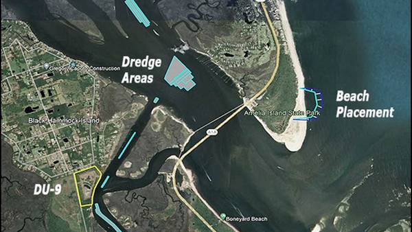 USACE Jacksonville awards $9.6 million contract for maintenance dredging in Nassau County