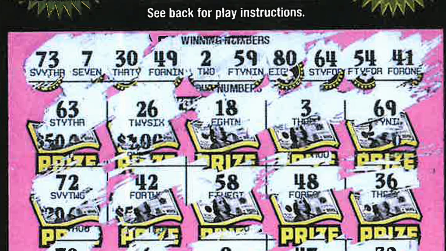 On the 5th of December, the Florida Lottery sent to me; 4 new scratch-off  games – Action News Jax