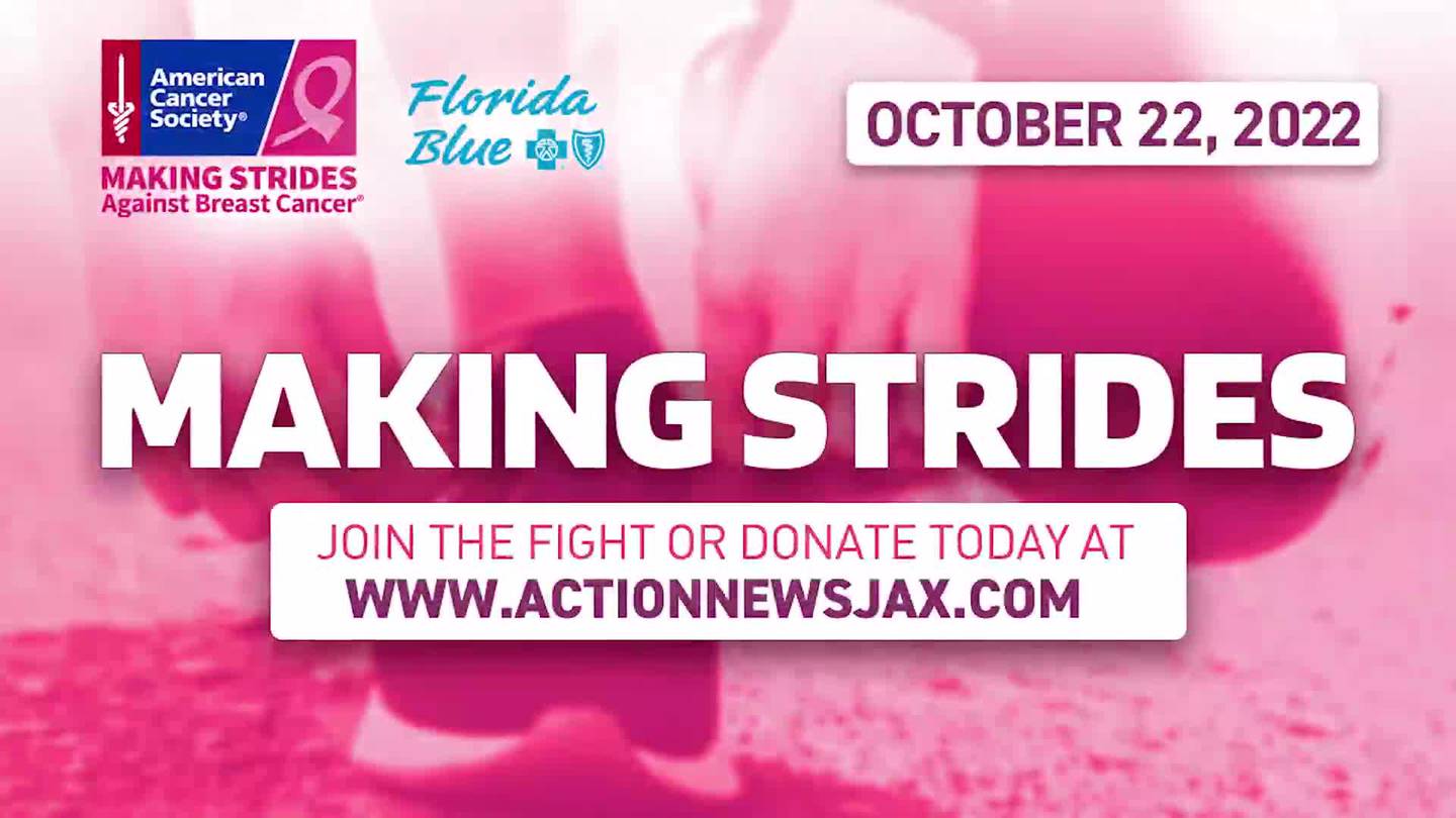 Making Strides Against Breast Cancer Walk of Jacksonville Action News Jax