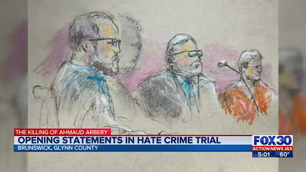 DOJ, defense team give opening statements in hate crimes trial for Ahmaud Arbery killing