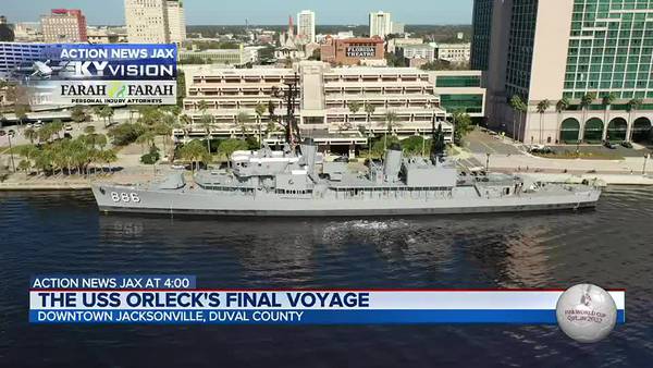 Downtown Jacksonville hotel claims ‘significant negative financial impact’ from USS Orleck