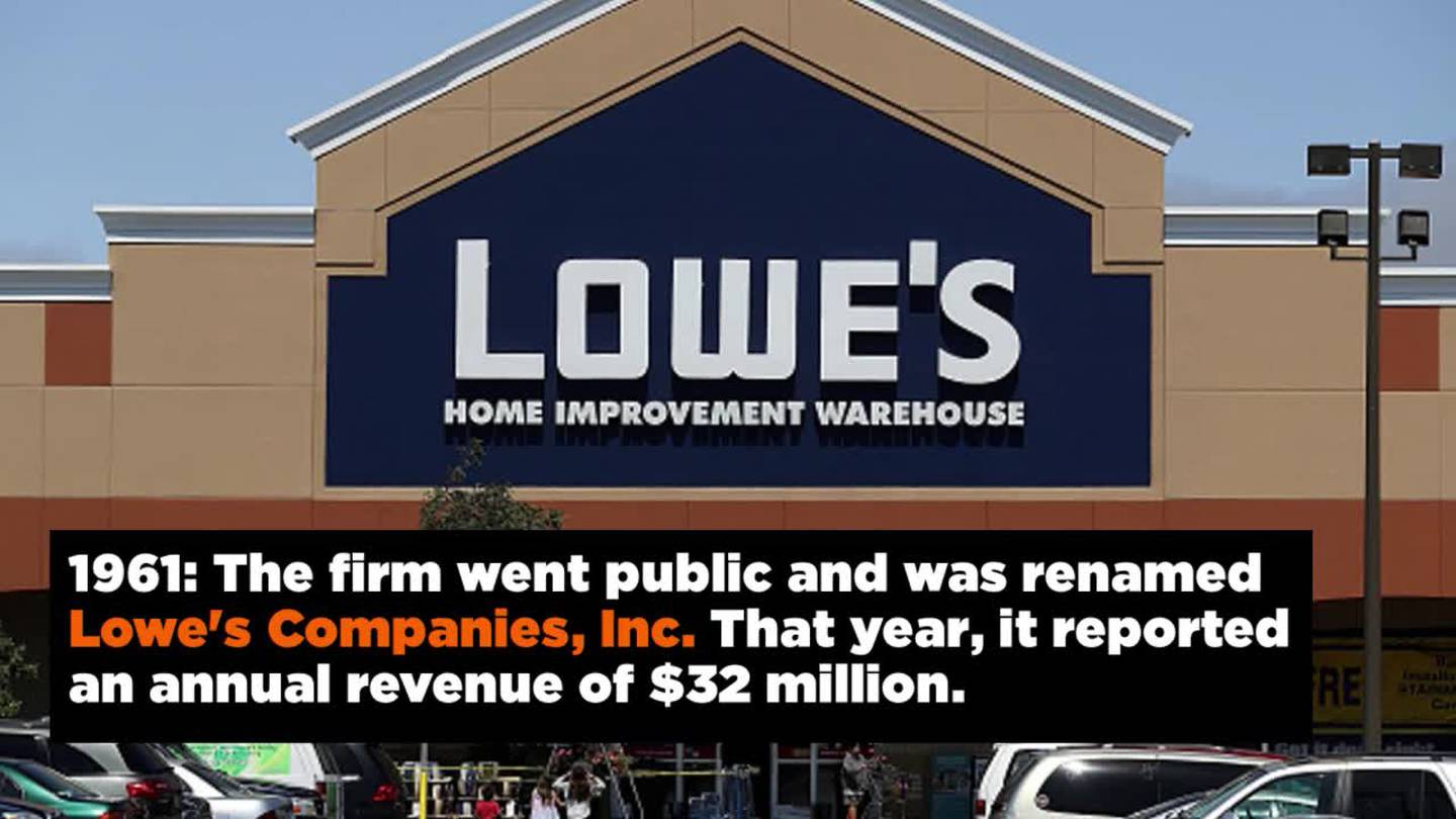 Lowe's announces plans to close more than 50 stores in US, Canada