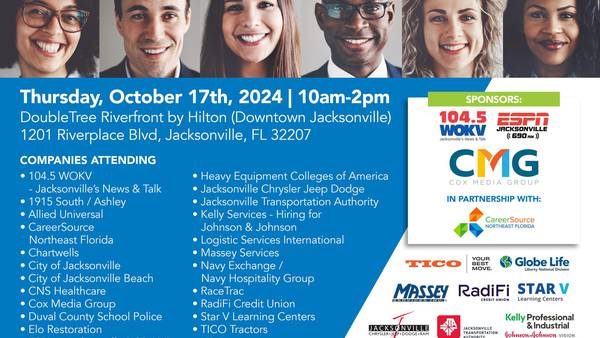 City of Jacksonville will attend the Job News USA Job Fair