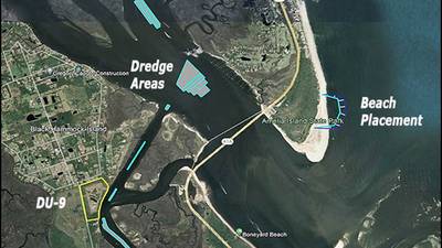 USACE Jacksonville awards $9.6 million contract for maintenance dredging in Nassau County