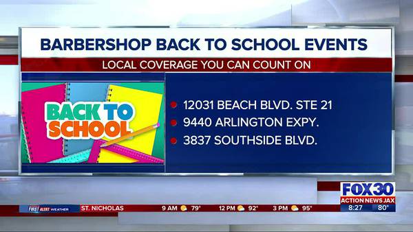 The Barbershop hosting 6th annual back-to-school event before DCPS heads back Monday