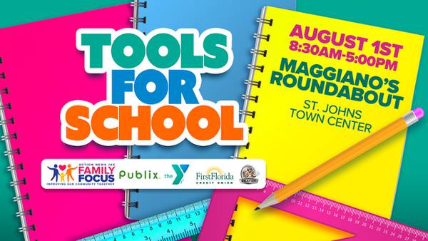 Donate to kids in need at Action News Jax’s Family Focus ‘Tools for School’ supply drive