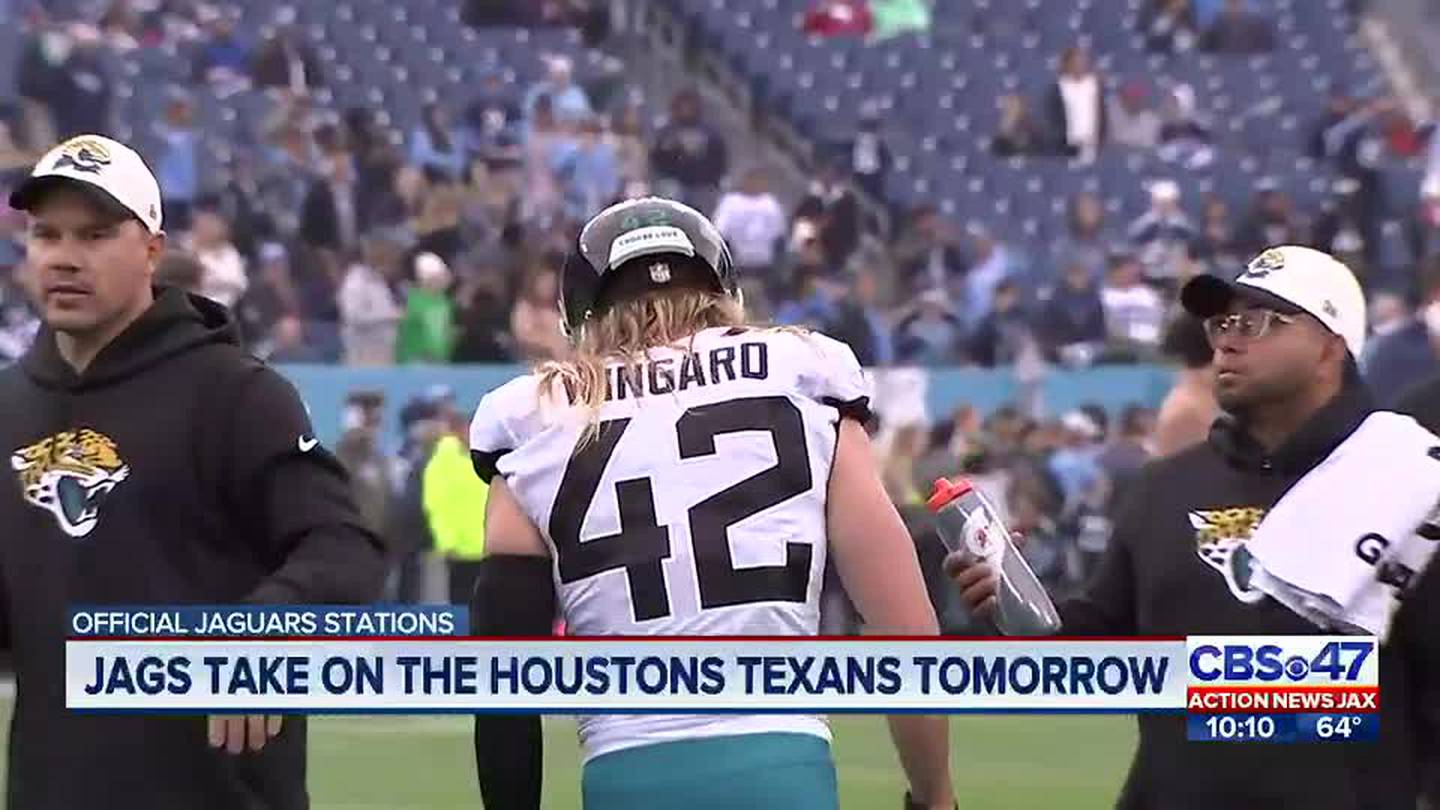 Jags take on the Houston Texans tomorrow – Action News Jax