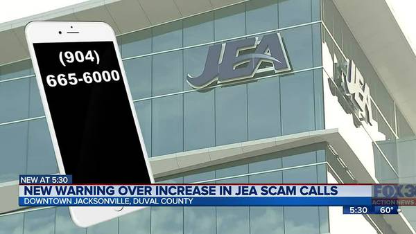 JEA: Customers have reported 66 cases of potential scam calls in past week