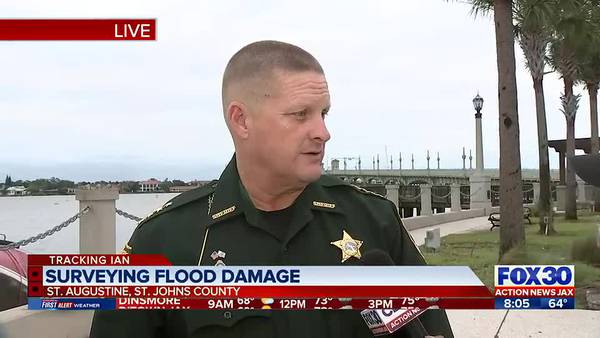 Sheriff Hardwick discusses cleanup plan in St. Johns County