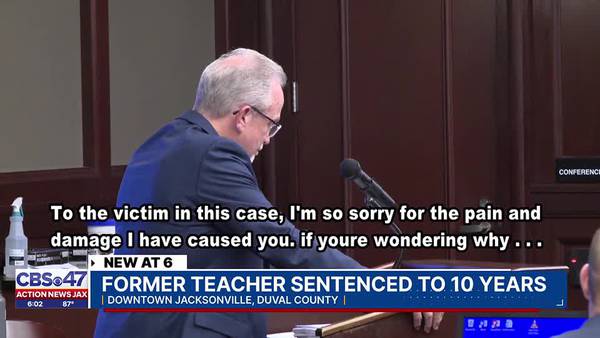 Former teacher sentenced to 10 years