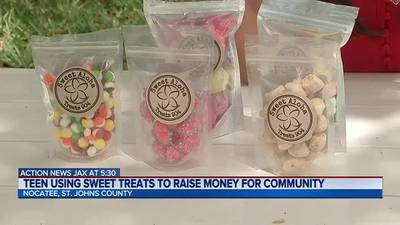 Nocatee teen’s candy business giving back in sweet way