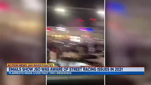 INVESTIGATES: Emails show JSO was aware of street racing issues in 2021