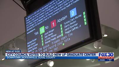 Jacksonville City Council votes 16-1 for $20 million towards UF satellite campus