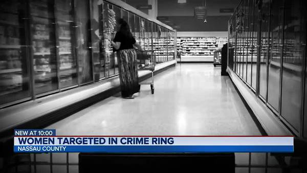 VIDEO: Group targeting women in grocery stores